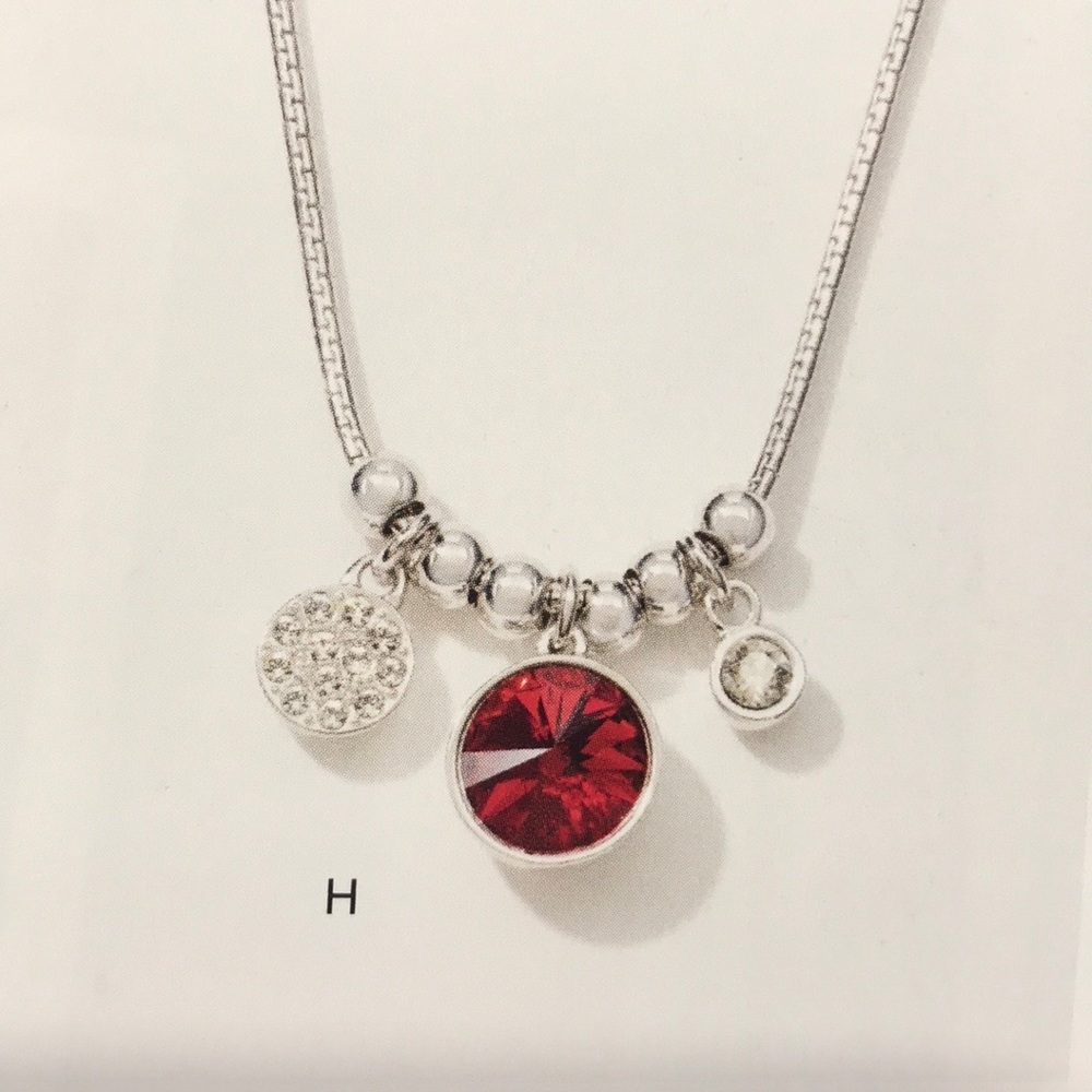 Touch stone by Swarovski necklace